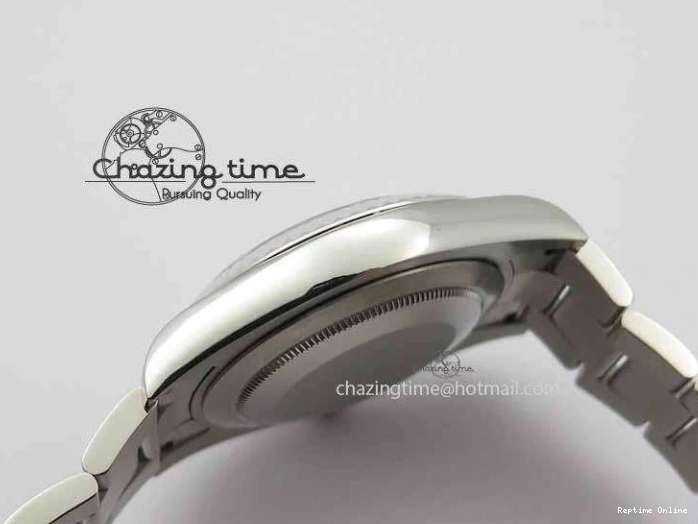 0218 DateJust II 41mm SS BP Maker Best Edition Black Dial Diam On SS Bracelet SA Lightweight 3728